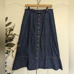 Orvis Denim Skirt